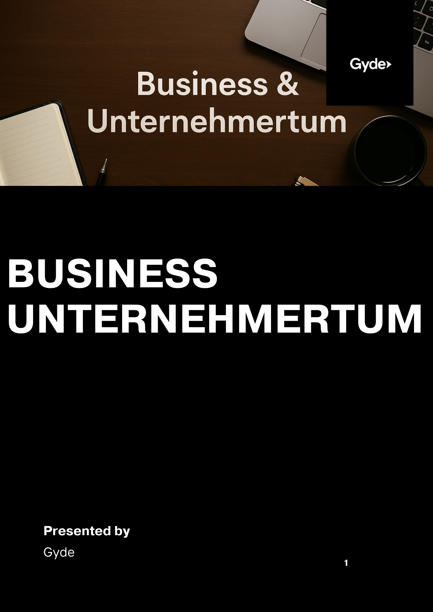 Business  Unternehmertum